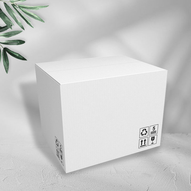 Packaging in cartone bianco personalizzato